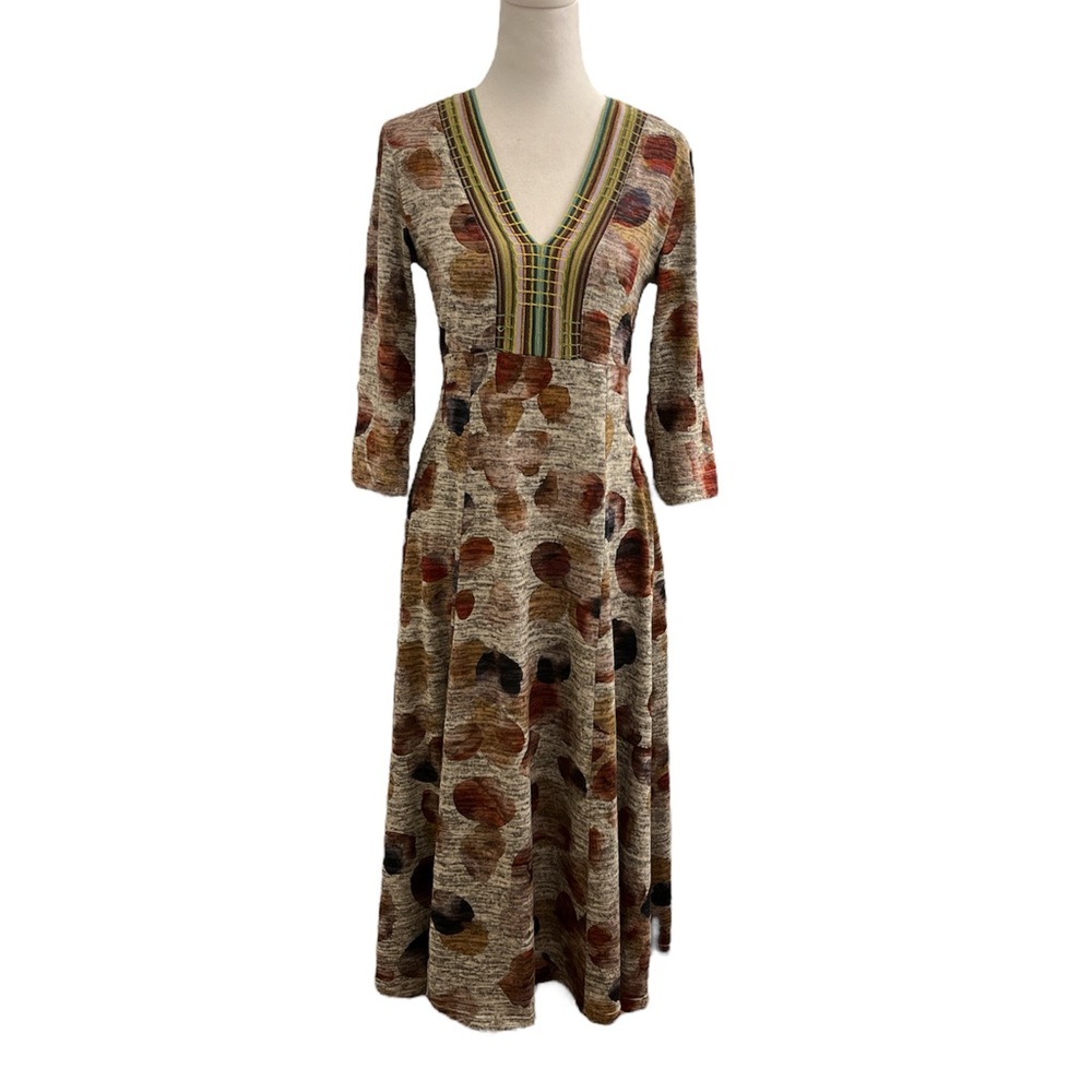 Aldo Martins Cap Juluca Print Midi Dress